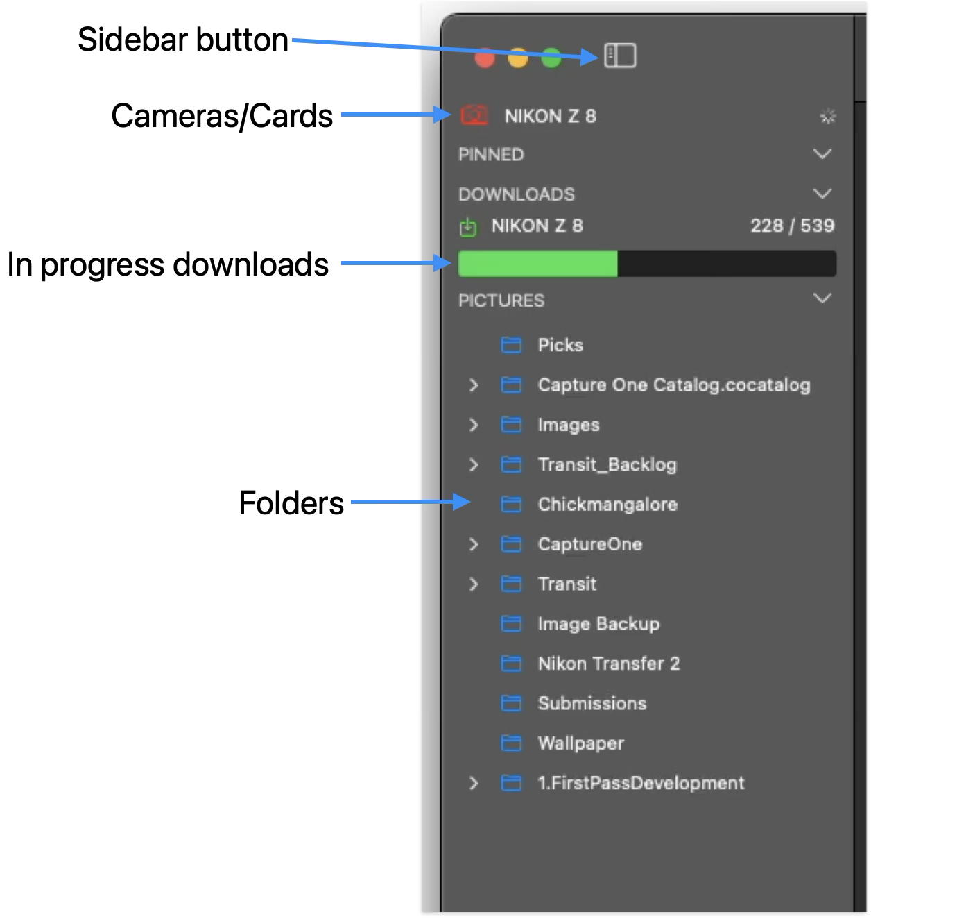 FirstPass sidebar